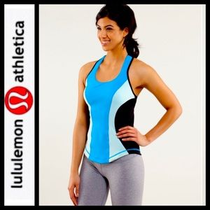LuLuLemon Cardio Kick Colorblock Tank Top